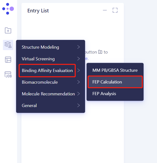 FEP Calculation | Hermite Docs