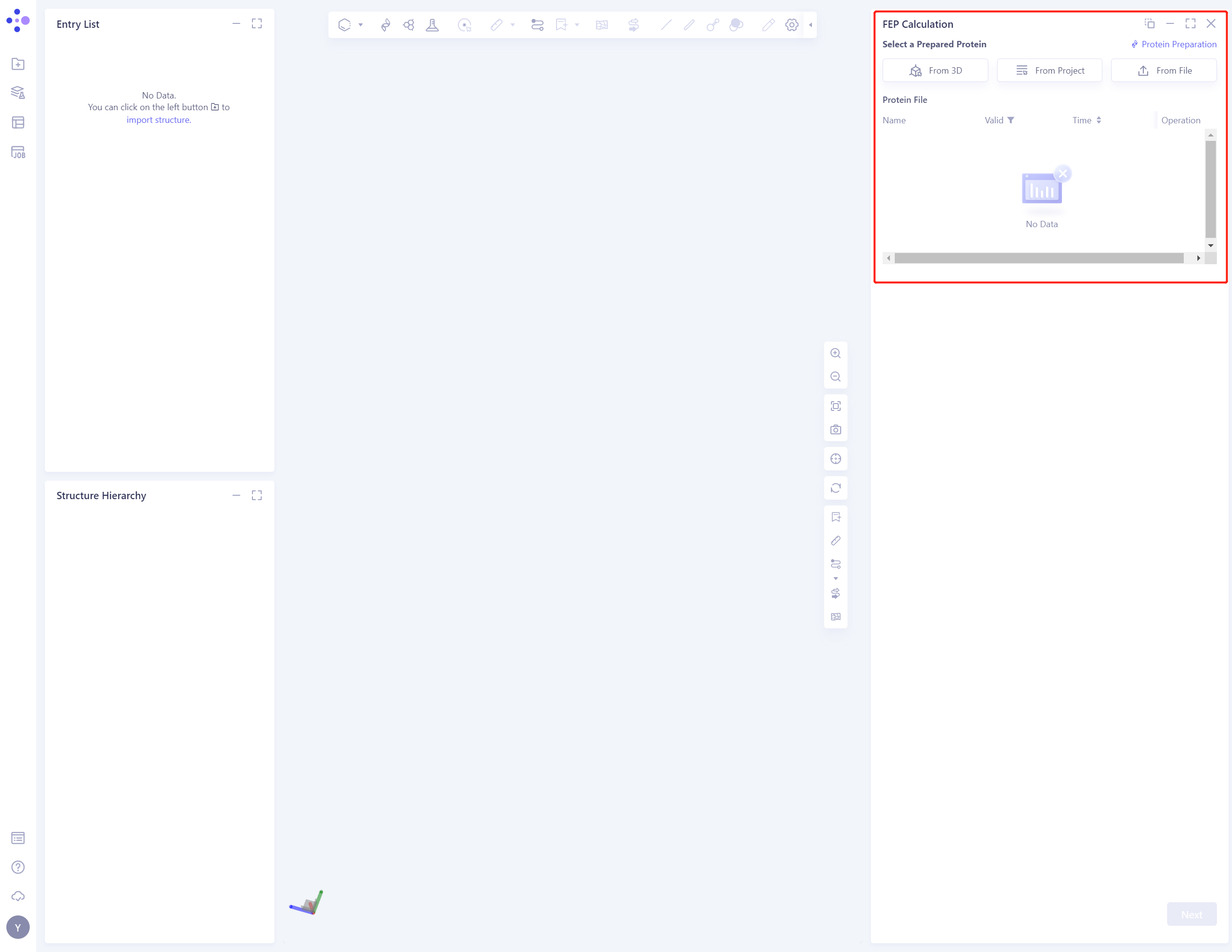 FEP Calculation | Hermite Docs