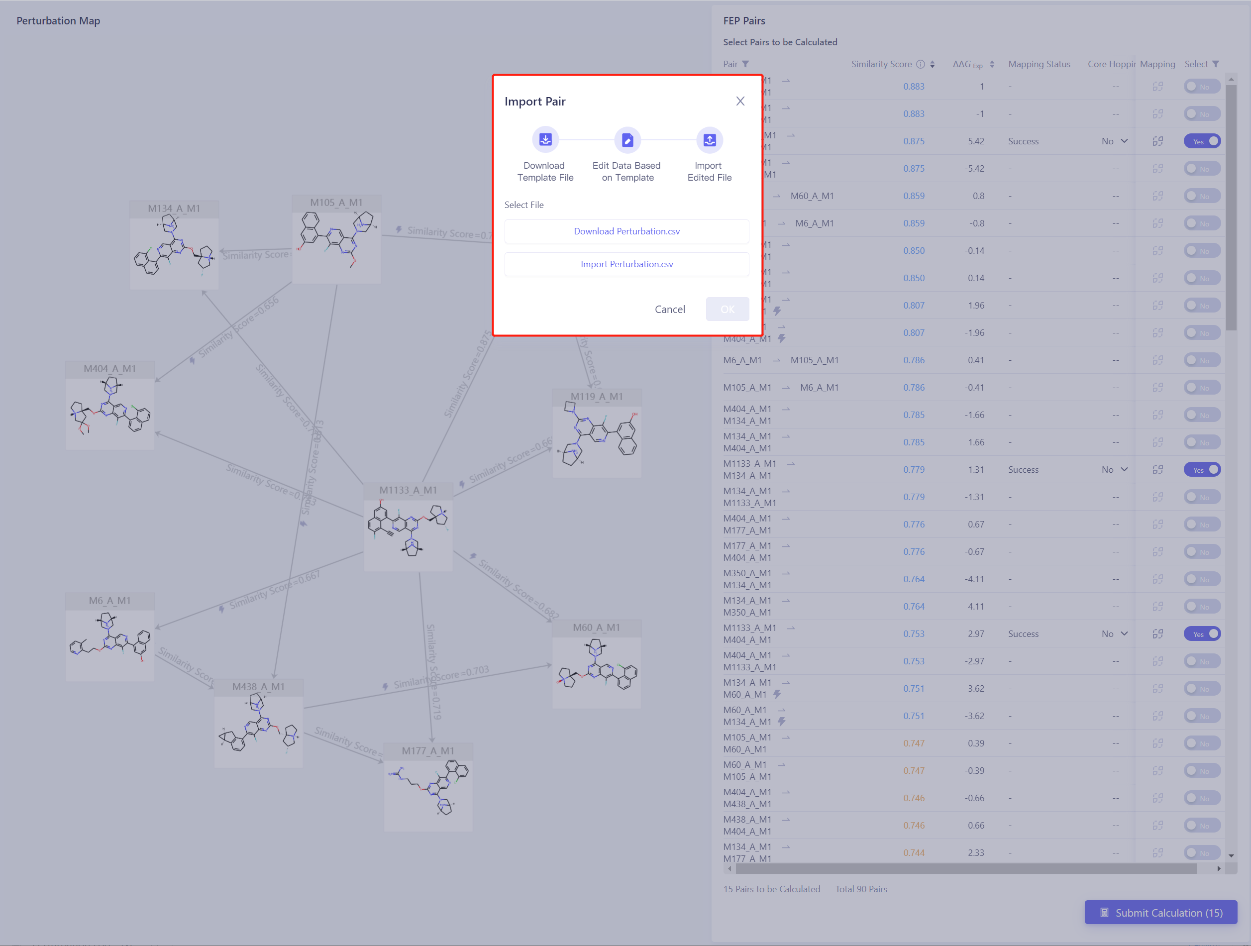 FEP Calculation | Hermite Docs
