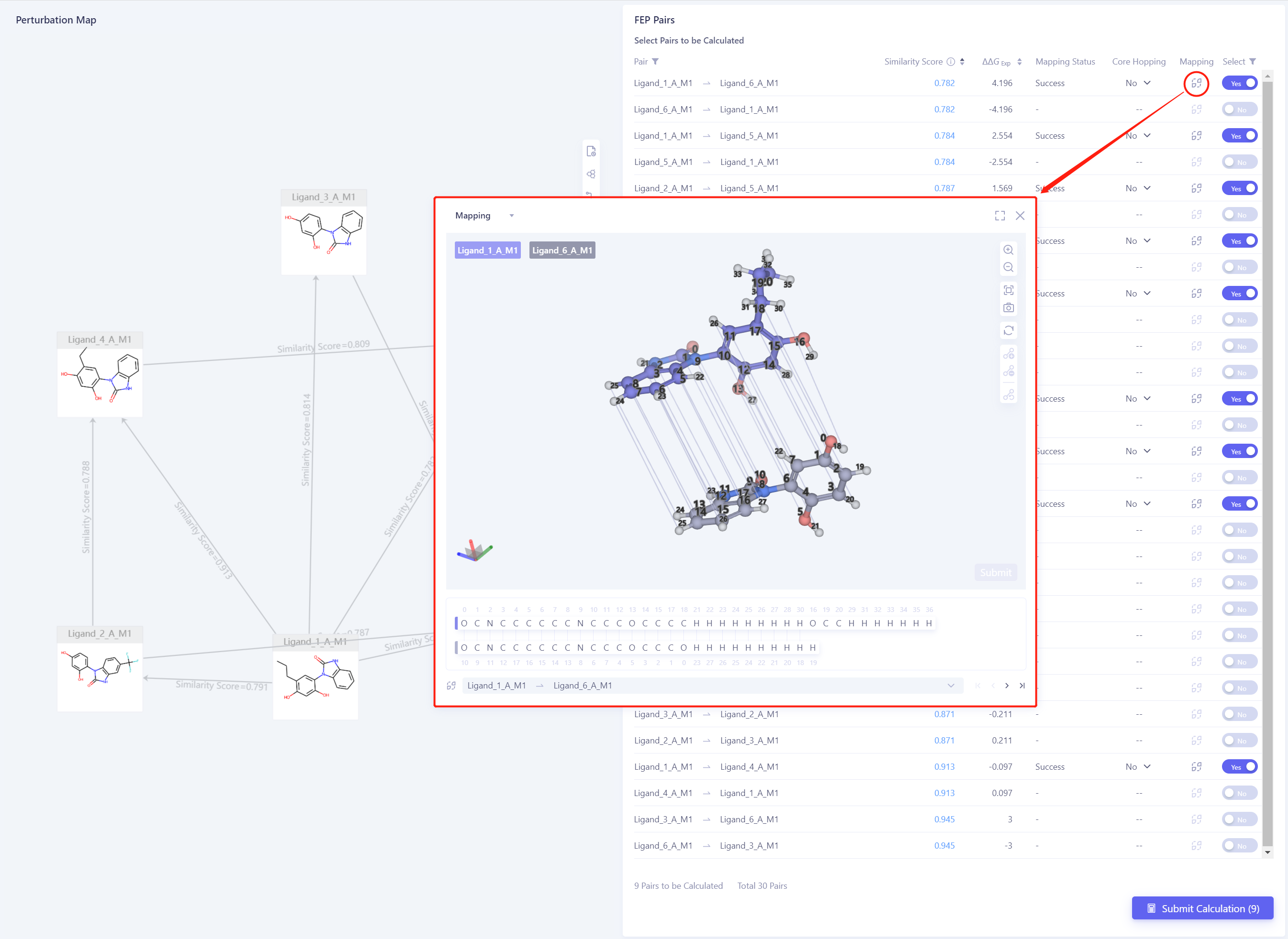 FEP Calculation | Hermite Docs