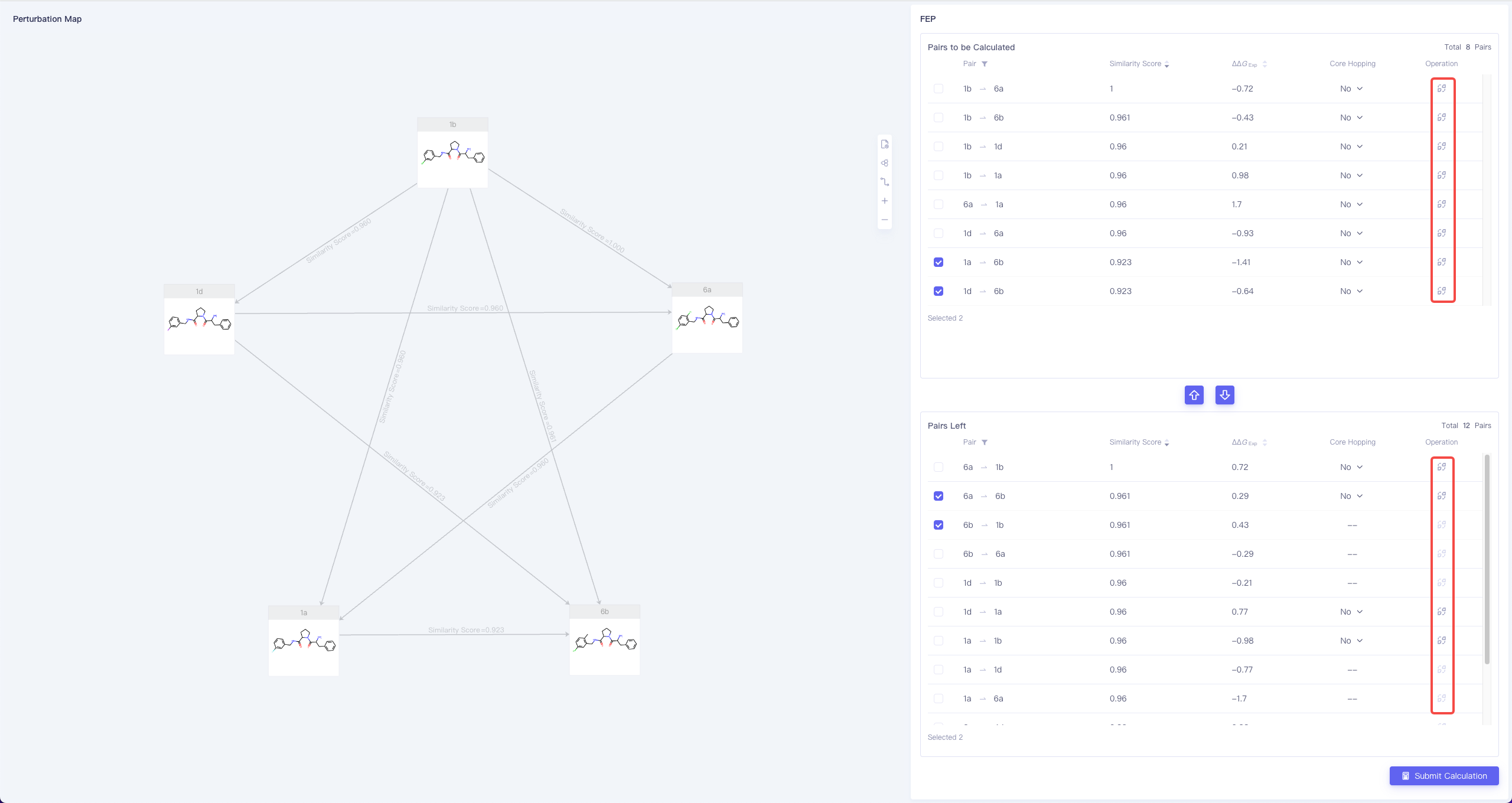 FEP Calculation | Hermite Docs