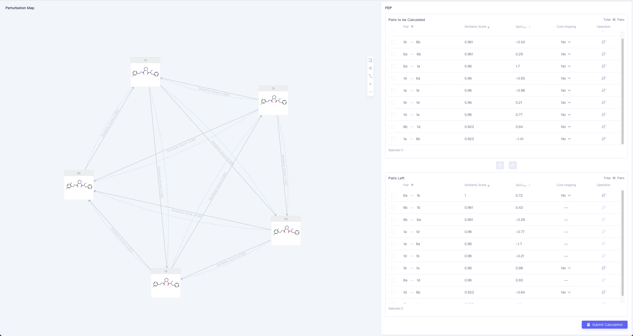 FEP Calculation | Hermite Docs